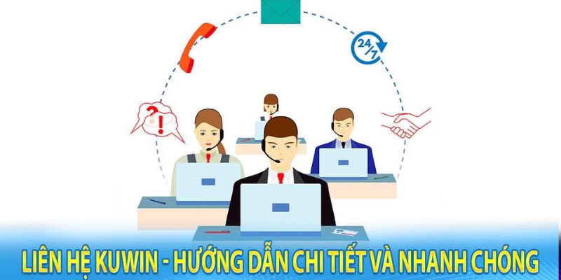 Các kênh liên hệ với nhà cái Kuwin